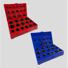 Kit Anéis O-ring Polegada Milímetro 810 Pcs Vermelho